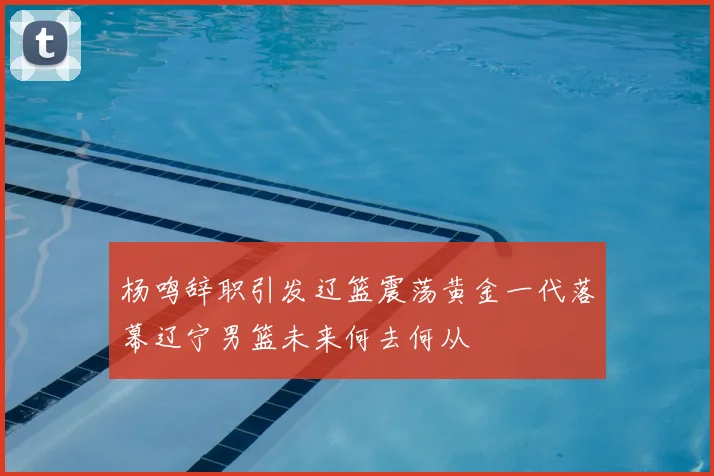 杨鸣辞职引发辽篮震荡黄金一代落幕辽宁男篮未来何去何从